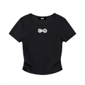 Limitless Ruched Bodycon Crop Top